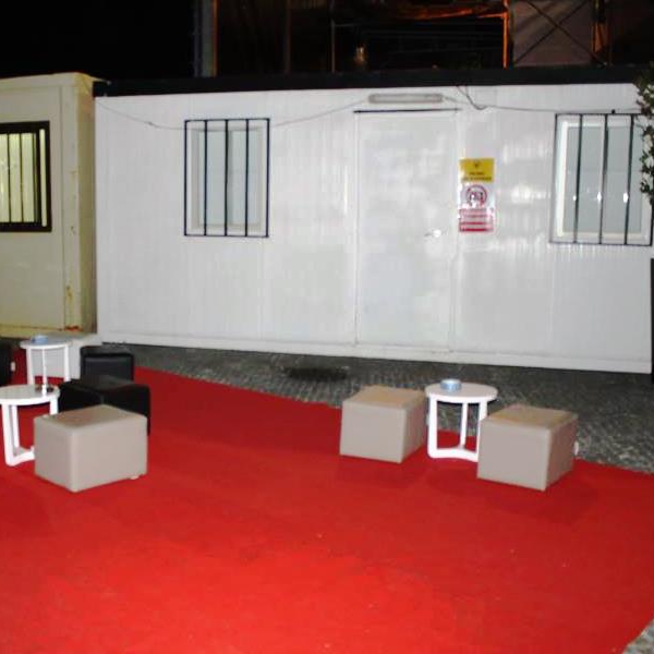 Camarim com área de lazer